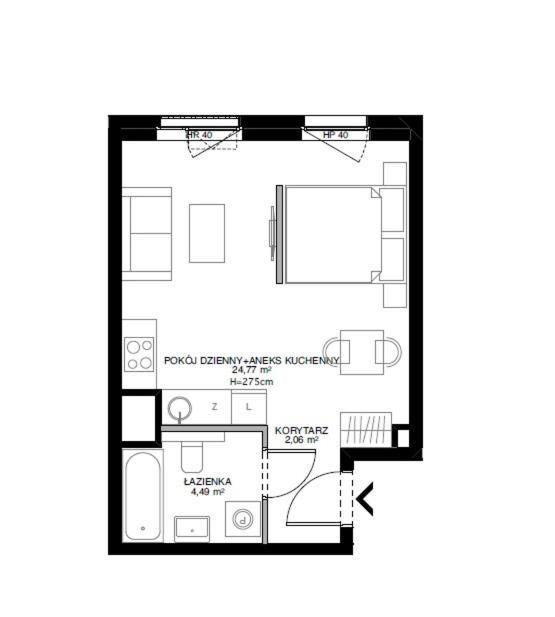 Zloty Lotos-Srodmiescie Z Darmowym Parkingiem Apartman Gdańsk Kültér fotó